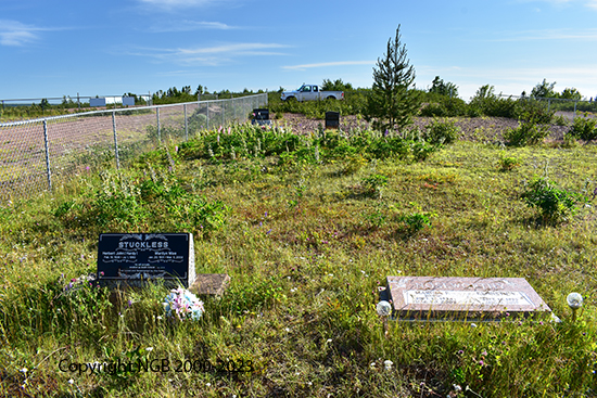 View in Cemetery