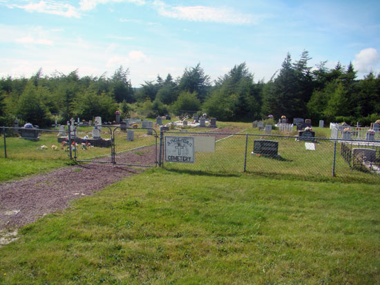 View of Cemetery