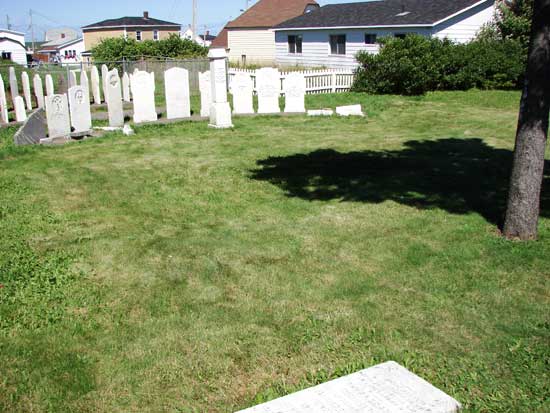 VIEW OF CEMETERY
