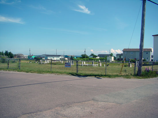 View #3 of the Cemetery