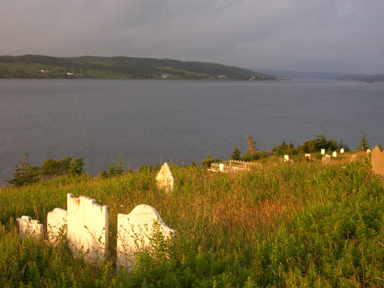View of Cemetery