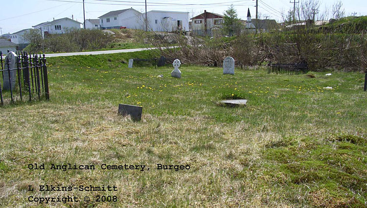  Current View of the Old Anglican Cemetery - Burgeo, Newfoundland