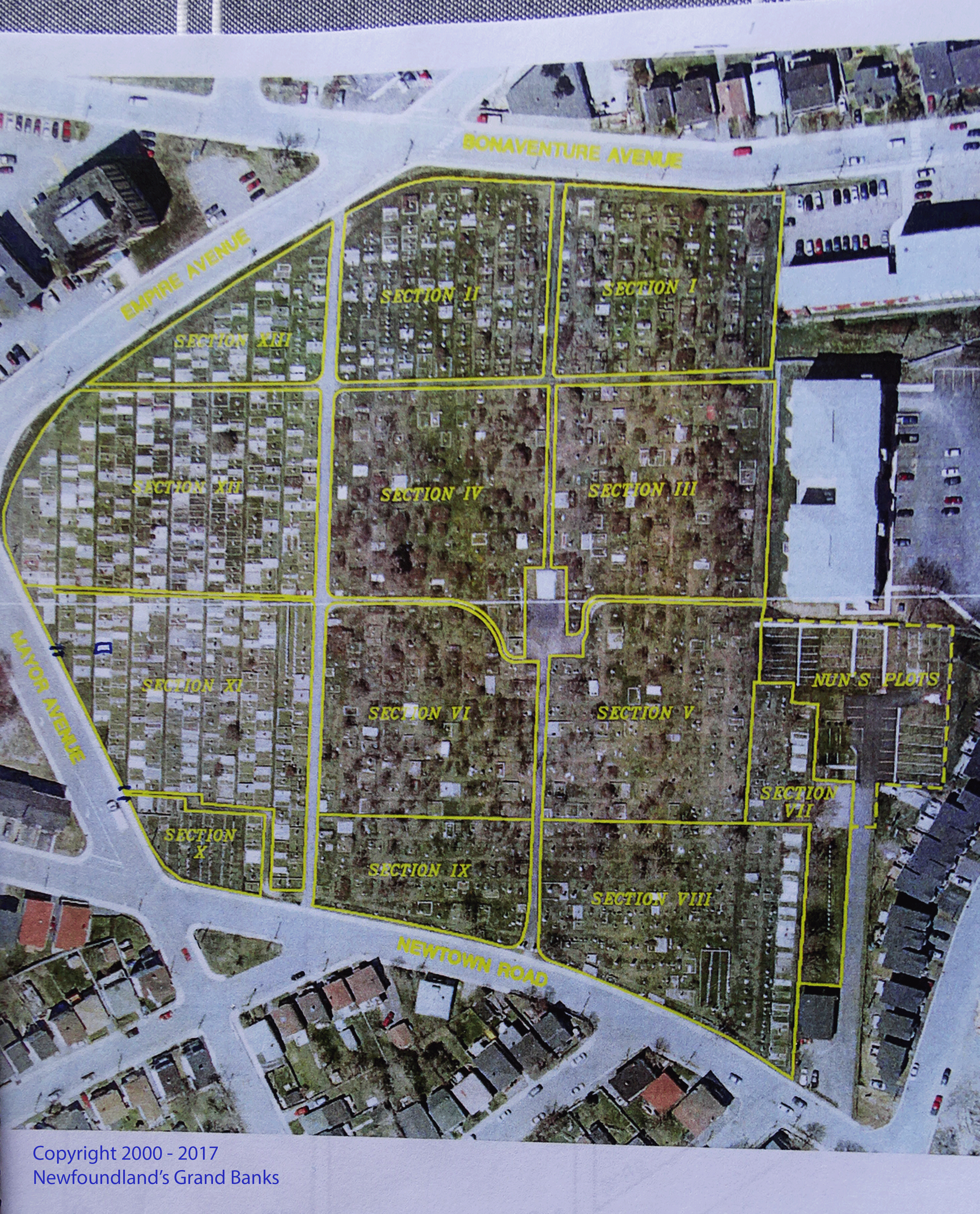 Ariel View of Cmetery