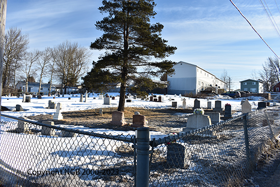 Photo of Cemetery in Winter