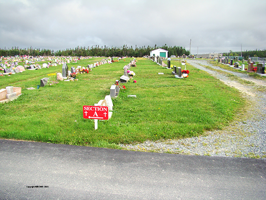 View of Cemetery Section