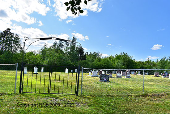 View of Cemetery Entrance