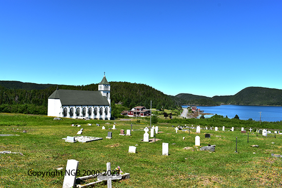 View of Cemetery