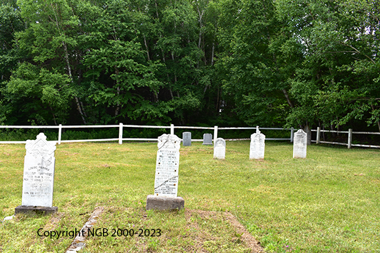 View Inside Cemetery
