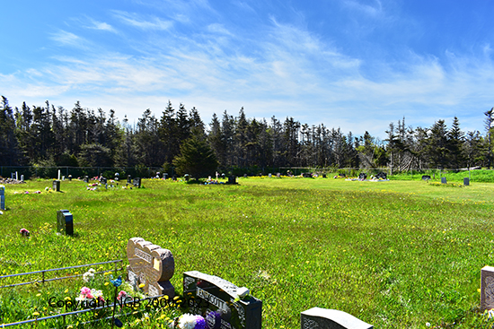 View of Cemetery Entrance