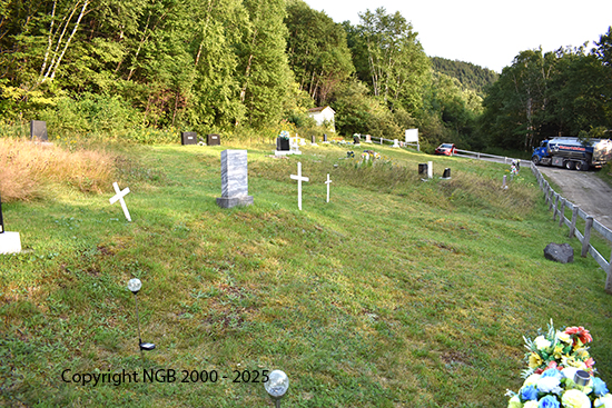 View in Cemetery