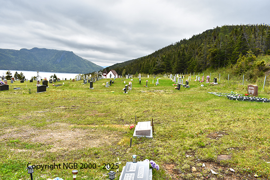 Vieww of Cemetery