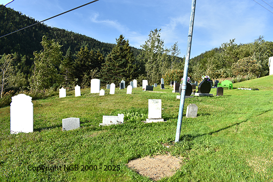 View in Cemetery