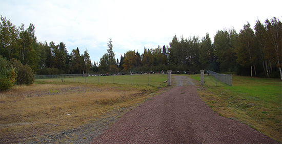 Panorama of Cemetery