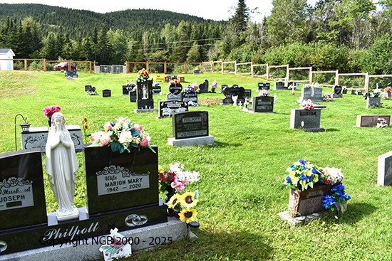 View of Cemetery