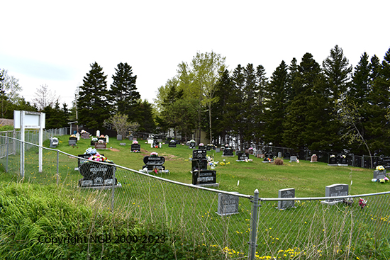 View of Cemetery