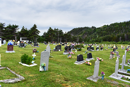 View of Cemetery