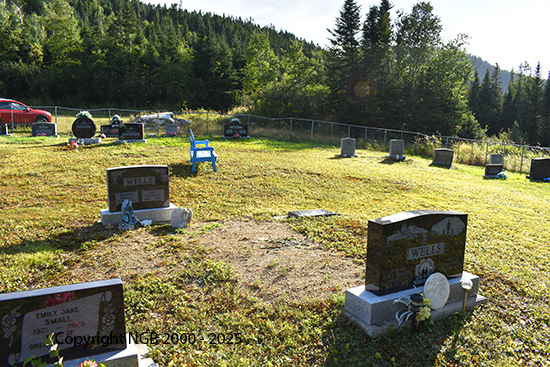 View in Cemetery