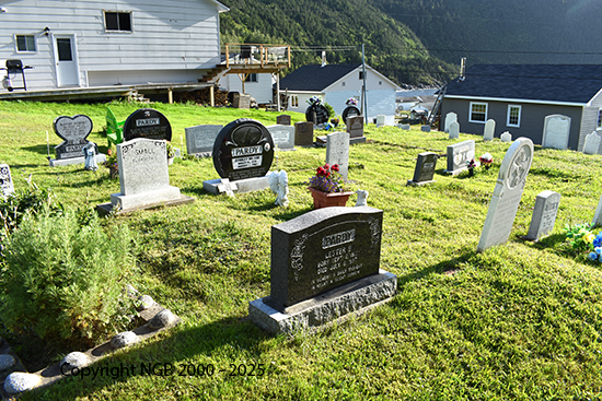 View in Cemetery