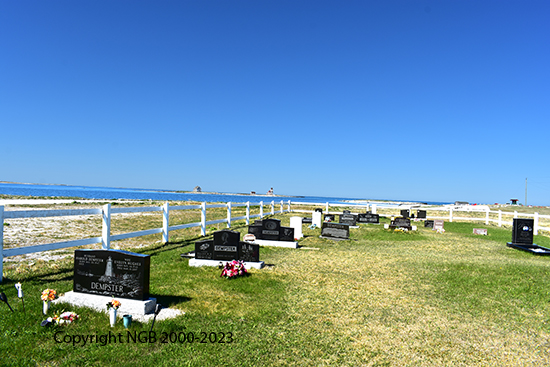 View in Cemetery