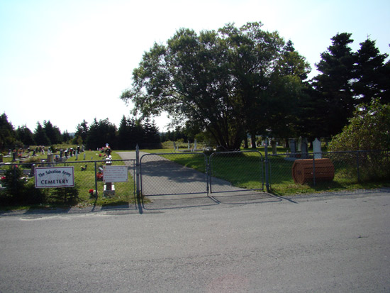 View of Cemetery Entrance