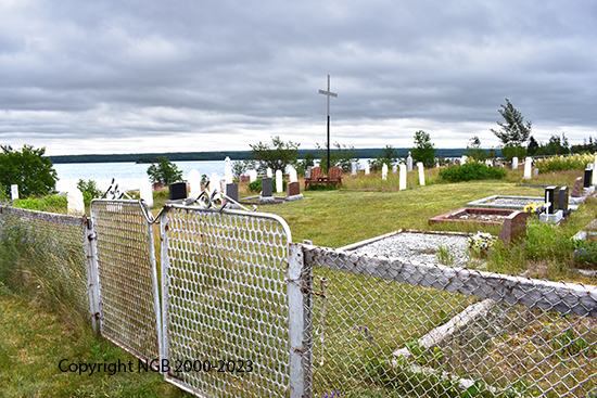 View of Cemetey Entrance
