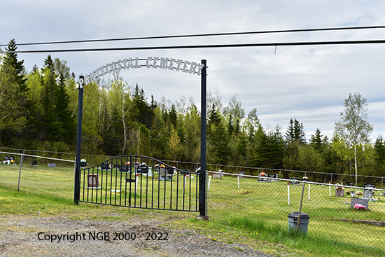 View of Cemetery Entrance