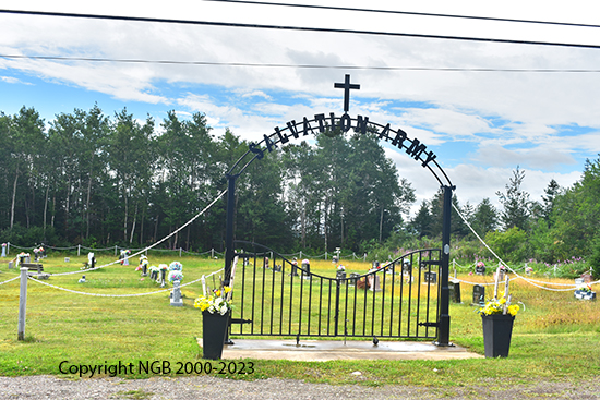 View Cemetery Entrance