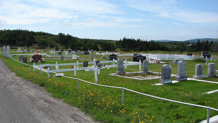 Salvation Army Cemetery in Fortune