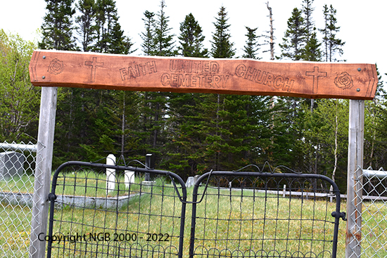 View of Cemetery Entrance