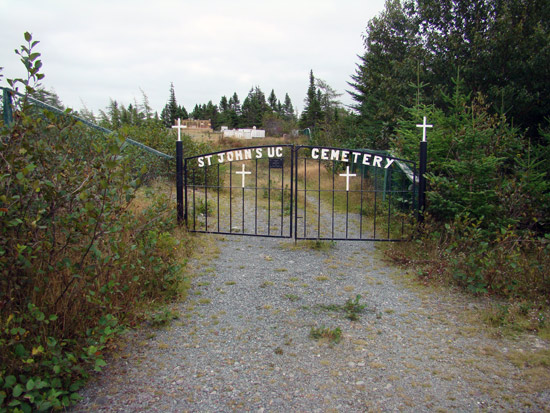 View of Cemetery Gate