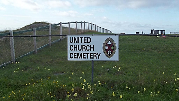 View of Main Street Cemetery Job's Cove - Bay de Verde