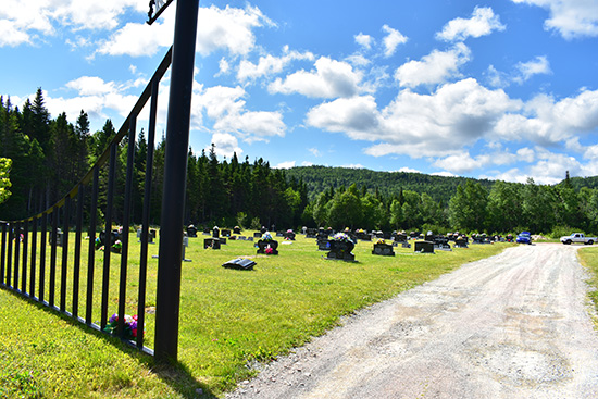 View of Cemetery