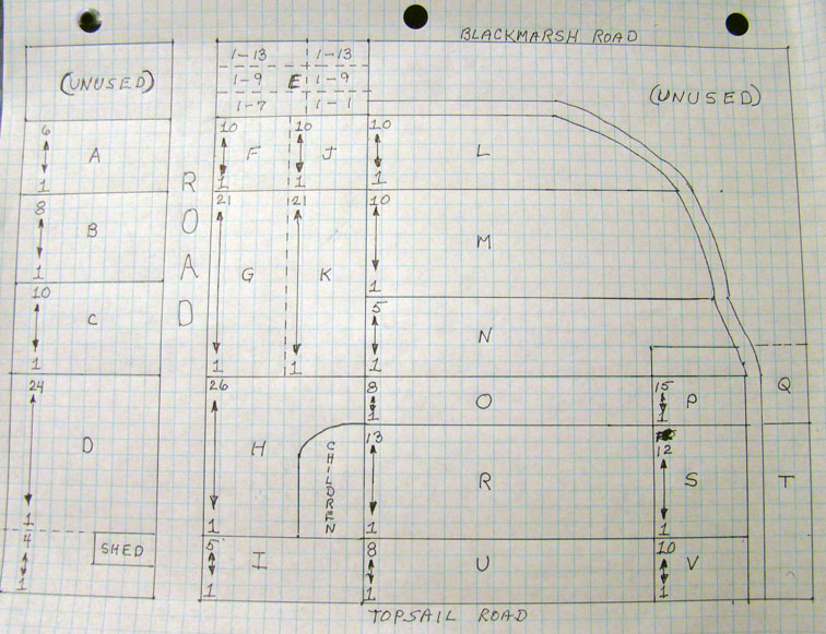 Holy Sepulchre Cemetery Map