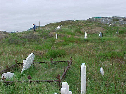 View of Cemetery After Resettlement