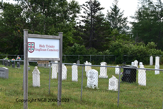 Cemetery Sign