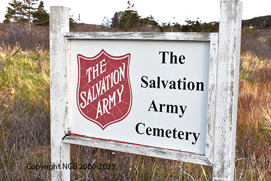 Cemetery Sign