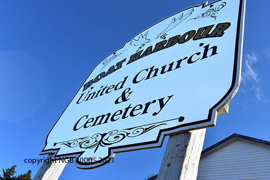 Cemetary Sign