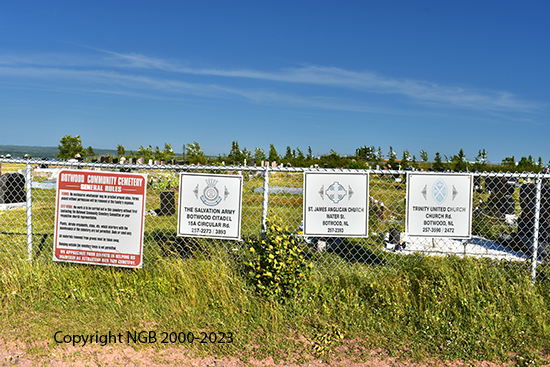 View of Cemetery Entrance