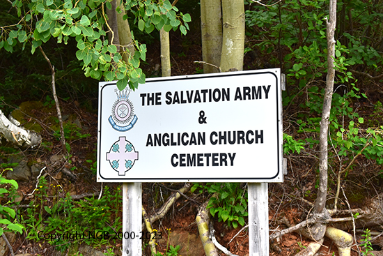 Cemetery Sign