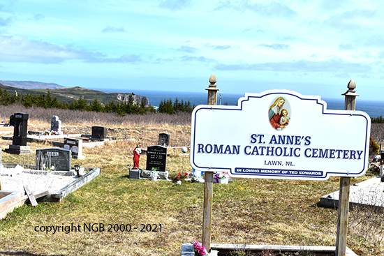 Cemetery Sign
