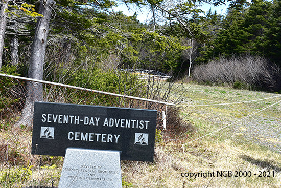 Cemetery Sign
