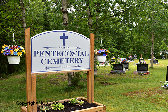 Cemetery Sign