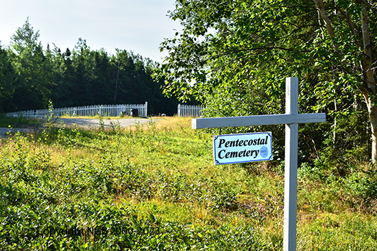 Cemetery Sign