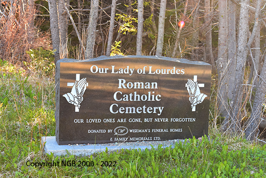 Cemetery Sign