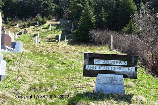 Cemetery Sign