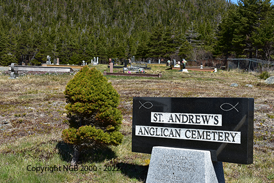 Cemetery Sign