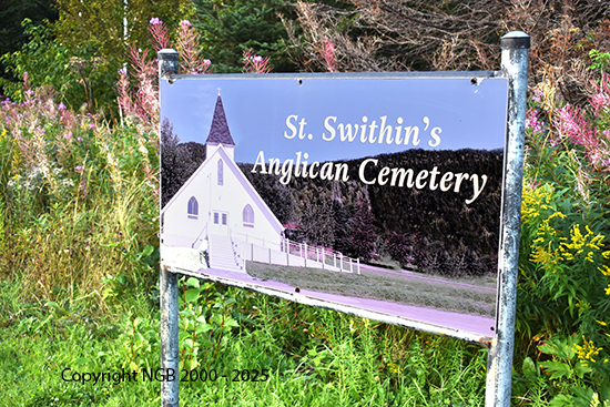 Cemetery Sign