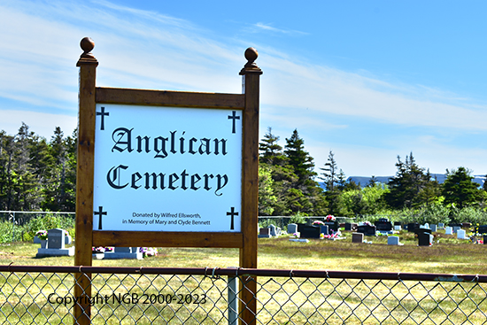 Cemetery Sign