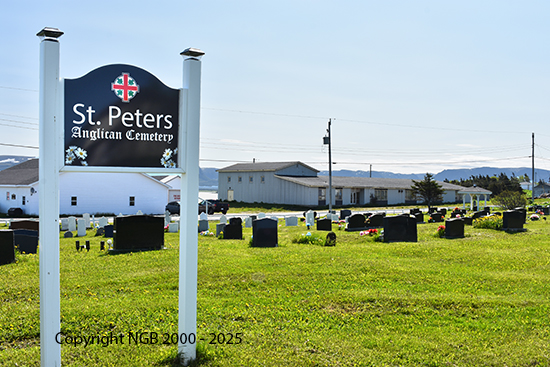 View of Cemeteryt Sign
