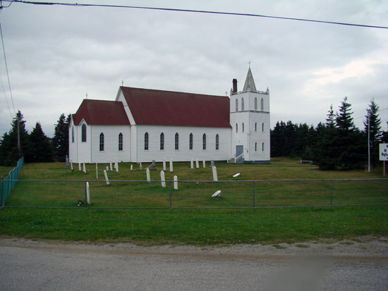 View of Cemetery from Road